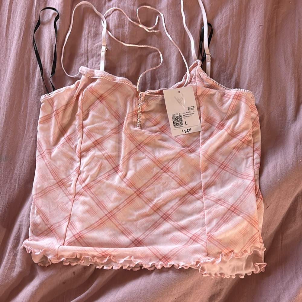 Cute spaghetti strapped tank